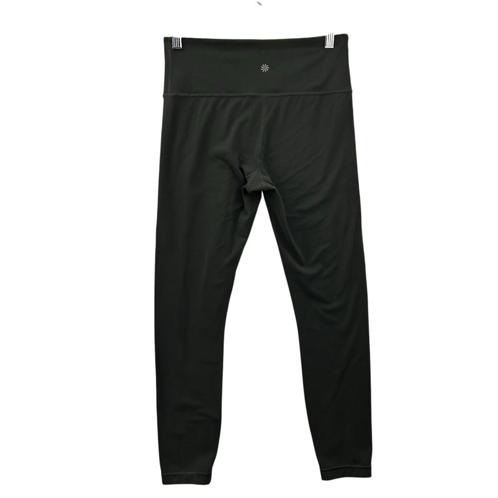 Athleta Ultra High Rise Elation 7/8 Tight Women’s Small Green Workout Gym Casual - Picture 2 of 13